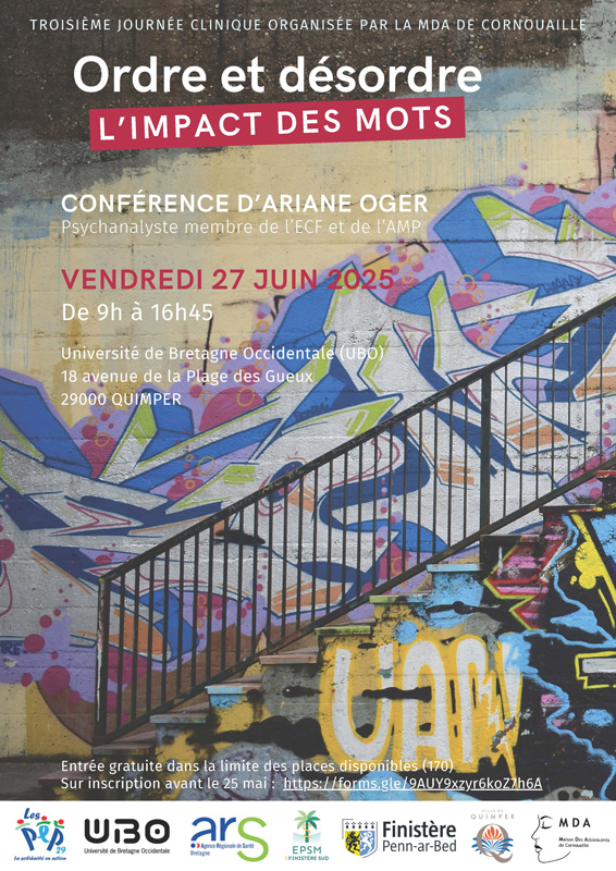 Affiche journée clinique MDA
